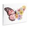 Stupell Industries Butterfly Floral Bouquet Wing Wall Plaque Art